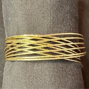 Beautiful Gold Cuff Bracelet